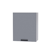 Шкаф верхний с единым фасадом 6В кухня Кантри (Белый/Карбон фарфор)