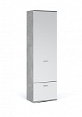 Шкаф Виола (Белый/Ателье светлый)