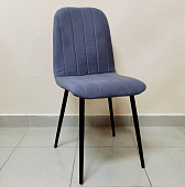 Стул обеденный Ник (Темно-серый Velur 32/Черный)