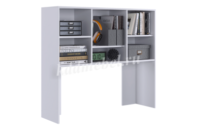 Надстройка стола компьютерного Лайт-2 (Белый)