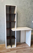 Стол письменный Успех (Белый/Венге) УЦЕНКА