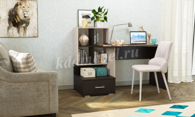 Стол компьютерный ПКС-10 (Венге/Дуб белфорт)