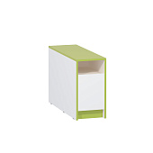 Тумба Альфа13.53 (Белый/Зеленый лайм)