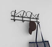 Вешалка Ажур-4 (Черный)