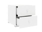 Тумба прикроватная ВКДП 332.03 (Белый)