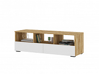 Тумба ТВ Хелен ТБ 02 (Крафт золотой/Белый)