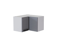 Шкаф верхний угловой УВП 360 кухня Марбл (Белый/Кашемир софт)