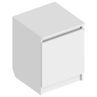 Тумба прикроватная 1-ств 400х400х520