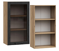 Шкаф верхний ШВС 920*500 Кухня Ксения (Ваниль глянец)