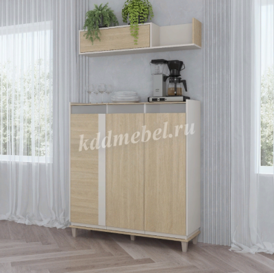 Полка малая Матера (Перламутр/Палермо)