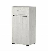 Тумба комбинированная Италия (Крафт белый)