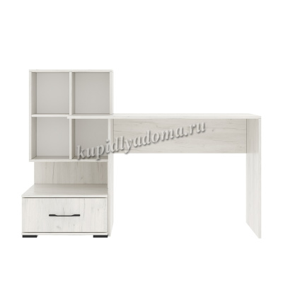 Стол компьютерный ПКС-10 (Дуб крафт белый)