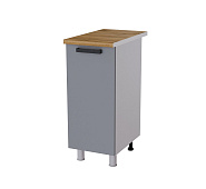 Шкаф нижний 35Р кухня Контемп без столешницы (Дуб сонома/Мята-софт)