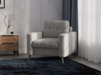 Кресло Лира_Светло-серый