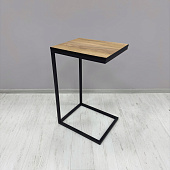 Придиванный столик Берген-14 (Крафт золотой/Черный)