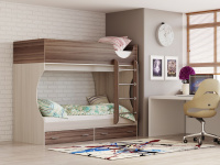 Кровать двухярусная Д2 комната