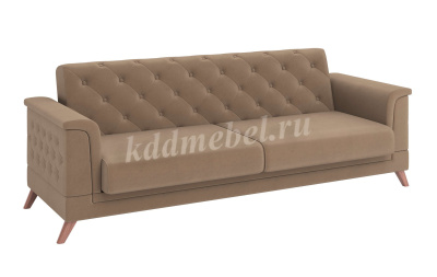 Диван-кровать Амарант М (Велюр тенерифе корица)