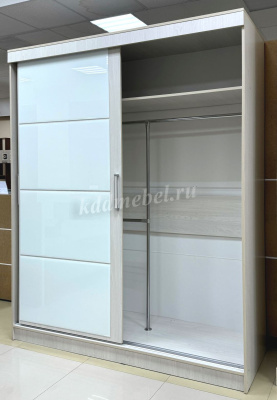 Шкаф-купе Танго 1.8 лакобель Р (Анкор светлый)