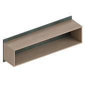 Полка настенная Ева 1300 (Тира/Палм грин)