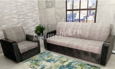 Диван-кровать + кресло Магнолия (1 кат.)