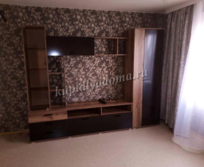 Гостиная Крокус (Дуб делано/Черный глянец)