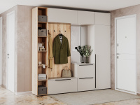 прихожая Люмьер_дуб сонома_кашемир_композиция 6_2 вариант