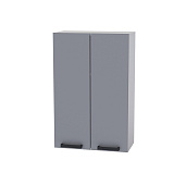 Шкаф верхний высокий сушка В6С кухня Кантри (Белый/Бетон светлый)