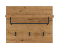 Вешалка 500 Дуб Крафт золотой фронт мал