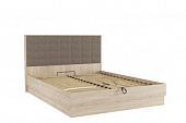 Кровать Николь 1.6 с подъемным механизмом (Дуб сонома/Какао рогожка) 