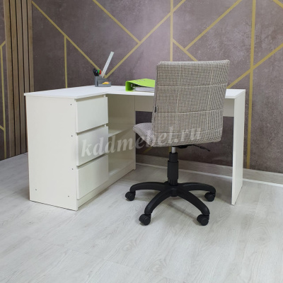 Стол универсальный с 3-ящ Сура (Белый)