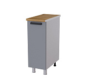 Шкаф нижний глубокий Г3Р кухня Контемп (Дуб сонома/Мята-софт)