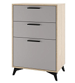 Тумба Ева 600 1С2Я (Дуб экспресив песочный/Рейн)