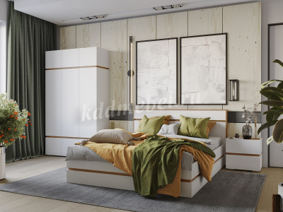 Пенал Аркон (Белый/Дуб вотан)