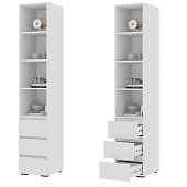 Пенал Хелен открытый ПН 02 (Шагрень белый)