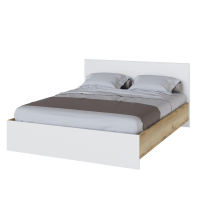 плейона кровать 1,6 дуб делано+белый