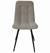 Стул обеденный Найс рогожка (Светло-коричневый lewis 14/Черный конус) РАСПРОДАЖА