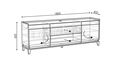 Тумба Матера (Перламутр/Палермо)