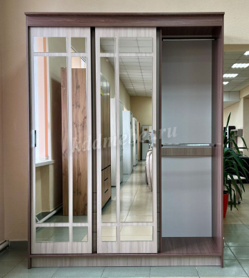 Шкаф-купе Лорд (Ясень шимо темный/Ясень шимо светлый)