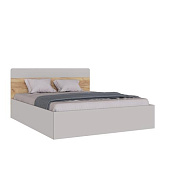 Кровать Вегас 1.6 с подъемным механизмом (Кашемир/Дуб крафт золотой)
