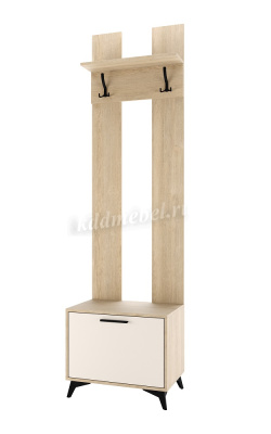 Вешалка Ева 600 (Дуб экспресив песочный)