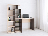 Стол компьютерный Квартет-4 (Венге/Дуб молочный)