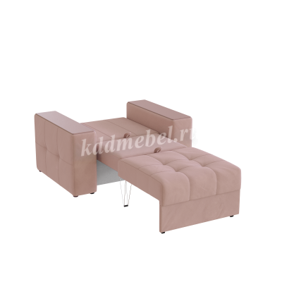Кресло-кровать Виконт (Пыльная роза/Пудра)