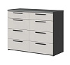 Комод Мята 1.2 (Графит/Кашемир)